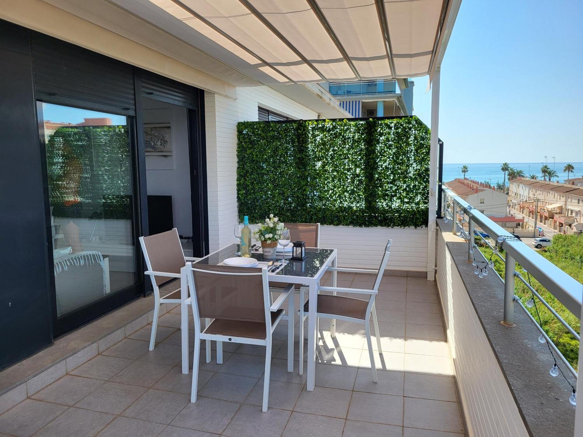 Апартаменты Atico Aqua Peniscola, 1ª Linea De Playa, Parking Y Piscina Экстерьер фото
